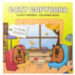 Fluffy Friends - Coloring Book: Cozy Capybara