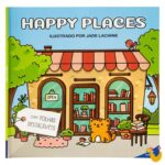Fluffy Friends - Coloring Book: Happy places