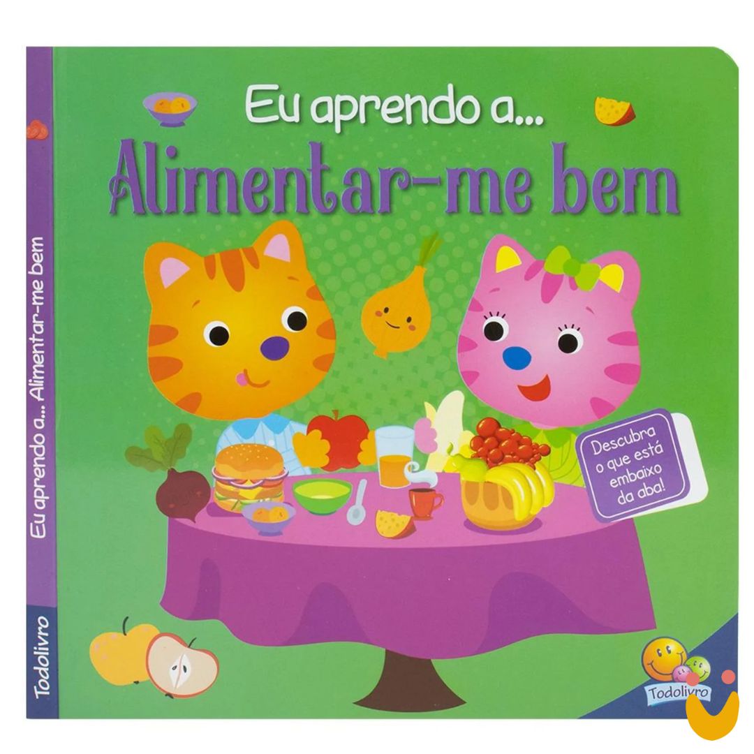 Livro-eu aprendo-alimentar-ludopia Livro Eu aprendo a... Alimentar-me bem - Imagem 1