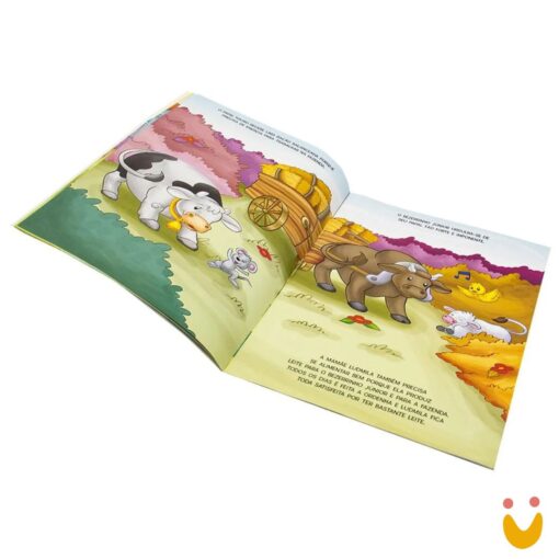 Livro com fantoche: Animais da fazenda - Imagem 2