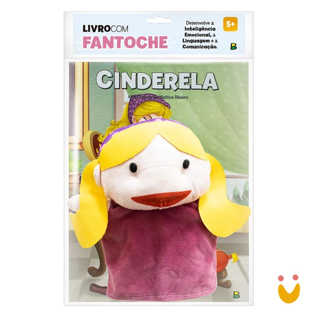 Livro-fantoche-ludopia-6 Livro com fantoche: Cinderela - Imagem 1