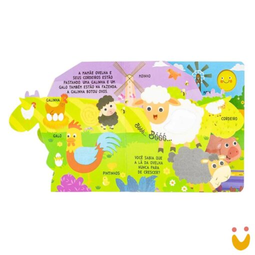 Olhe e Toque! Animais da Fazenda - Imagem 2