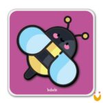 Quebra Cabeça 4 partes Abelhinha