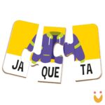 Quebra cabeça Brincando com sílabas - Imagem 2