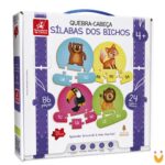 Quebra-cabeça Sílaba dos bichos