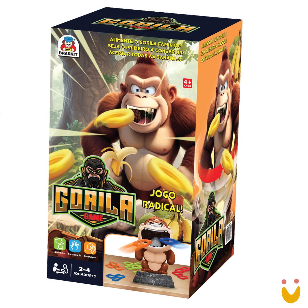 Brinquedo-educativo-jogo-gorila-game-ludopia Jogo Gorila Game - Imagem 1