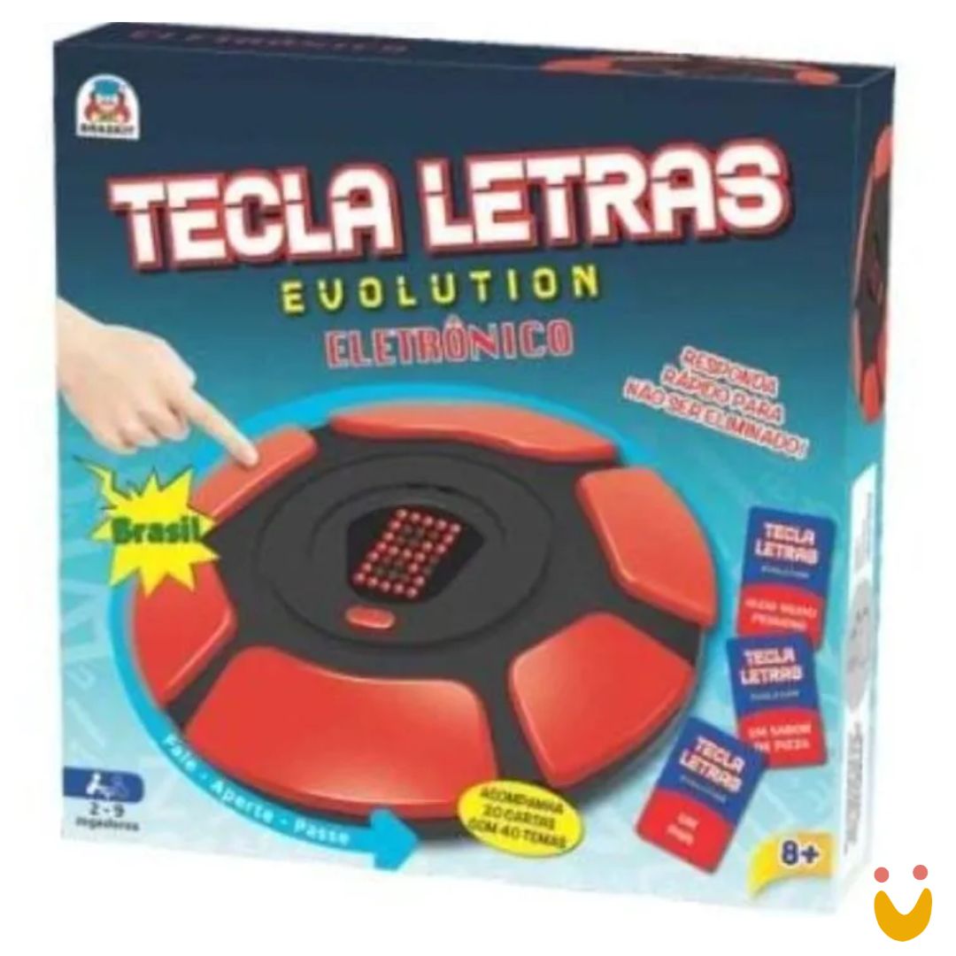 Brinquedo-educativo-tecla-letras-evolution-ludopia Tecla Letras Evolution - Imagem 1