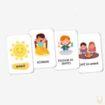 Cartas educativas - Minha Rotina - Imagem 2