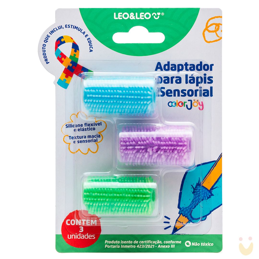 Recurso-educativo-adaptador-de-escrita-softy-ludopia-1 Adaptador de Lápis sensorial Softy Color Joy - Imagem 1