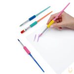 Pincel Ergonômico com borracha - Imagem 3